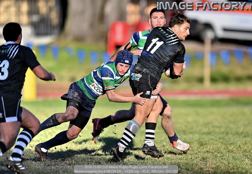 2018-12-09 CUS Milano Rugby-Rugby Lyons Piacenza (15-54)